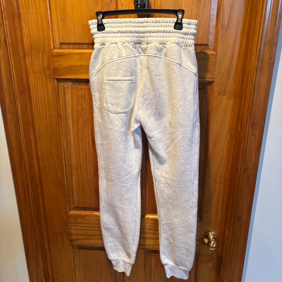 Lounge Apparel Women's Jogger Sweatpants Light Grey Small - Picture 3 of 5